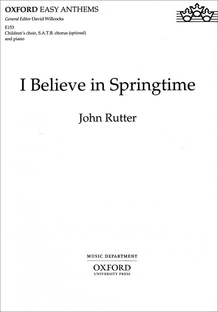 I Believe In Springtime